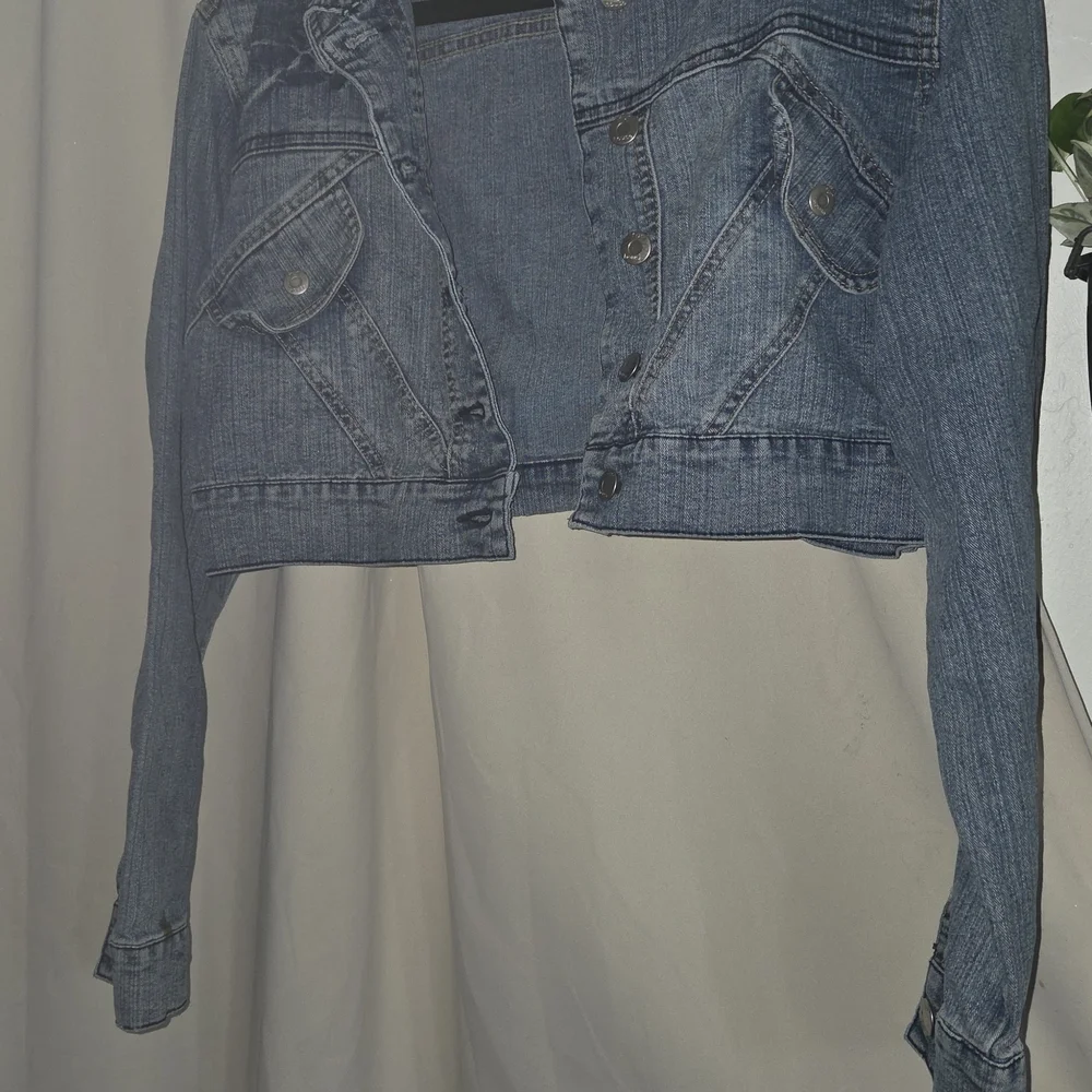 Y2K Fubourg Classic Blue Jean Jacket
